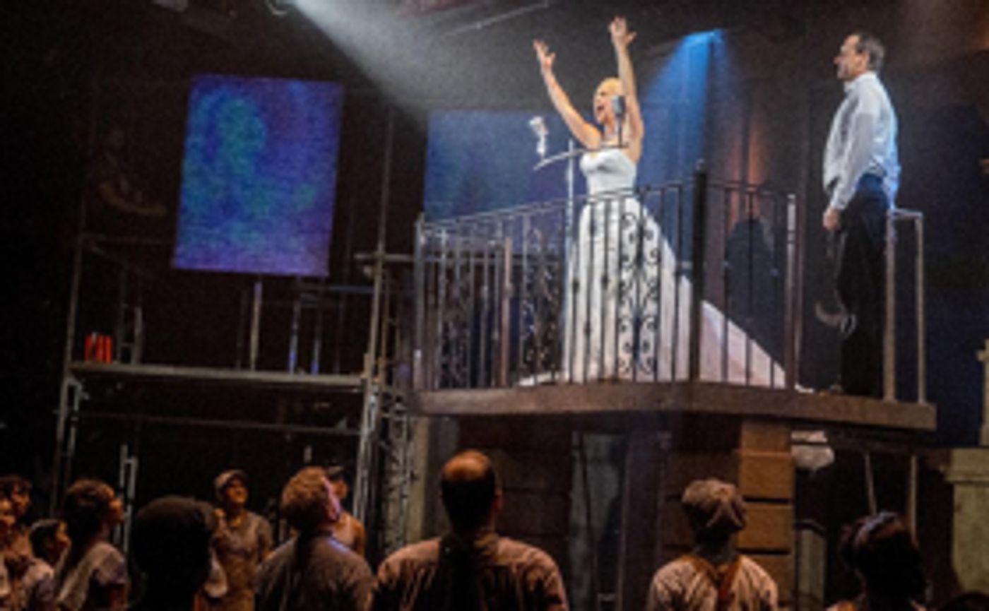 Review: EVITA is an Ambitious Blonde San Diego Rep  Image