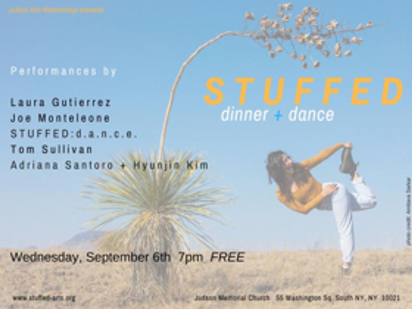 Joe Monteleone Presents Free Dance Concert STUFFED Image