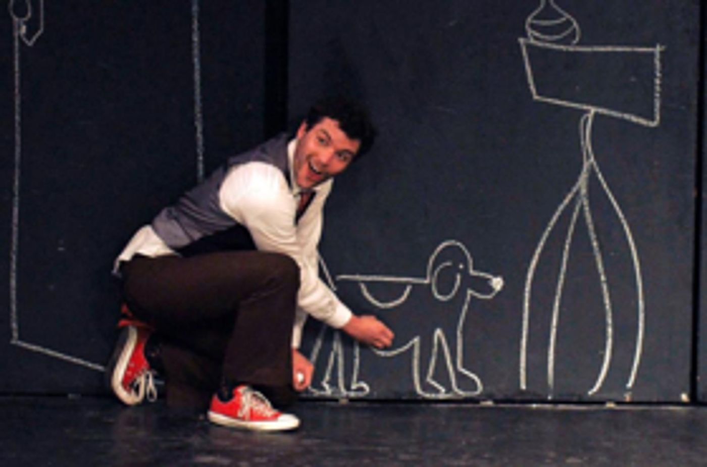 CHALK (A SILENT COMEDY) Begins Today at The Kraine Theater  Image