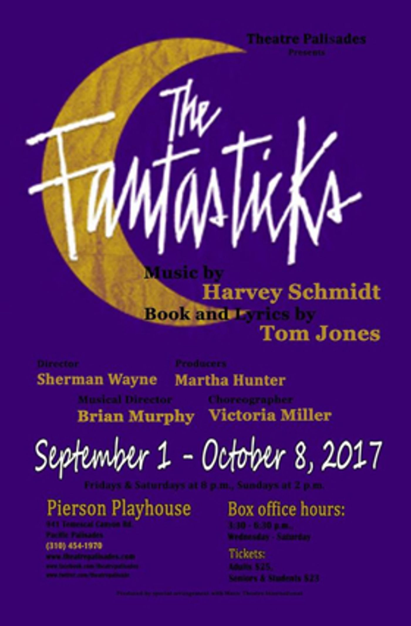 Review: THE FANTASTICKS Enchants with Original Off-Broadway Staging Thanks to Director Sherman Wayne at Theatre Palisades  Image