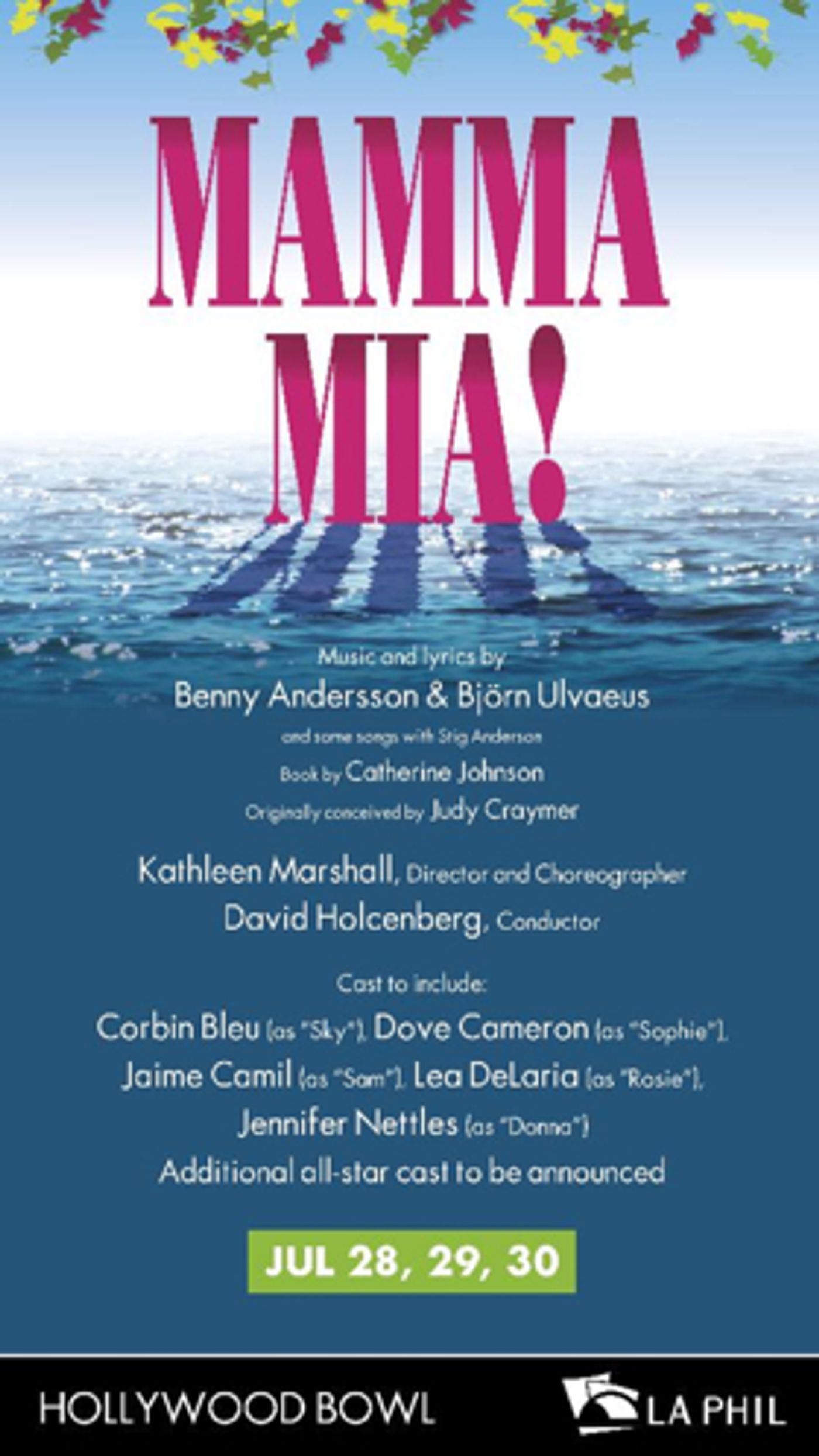 Interview: MAMMA MIA! Director Kathleen Marshall and Stars Lea DeLaria and Corbin Bleu Share Their Excitement About This Summer's Hollywood Bowl Musical Extravaganza  Image