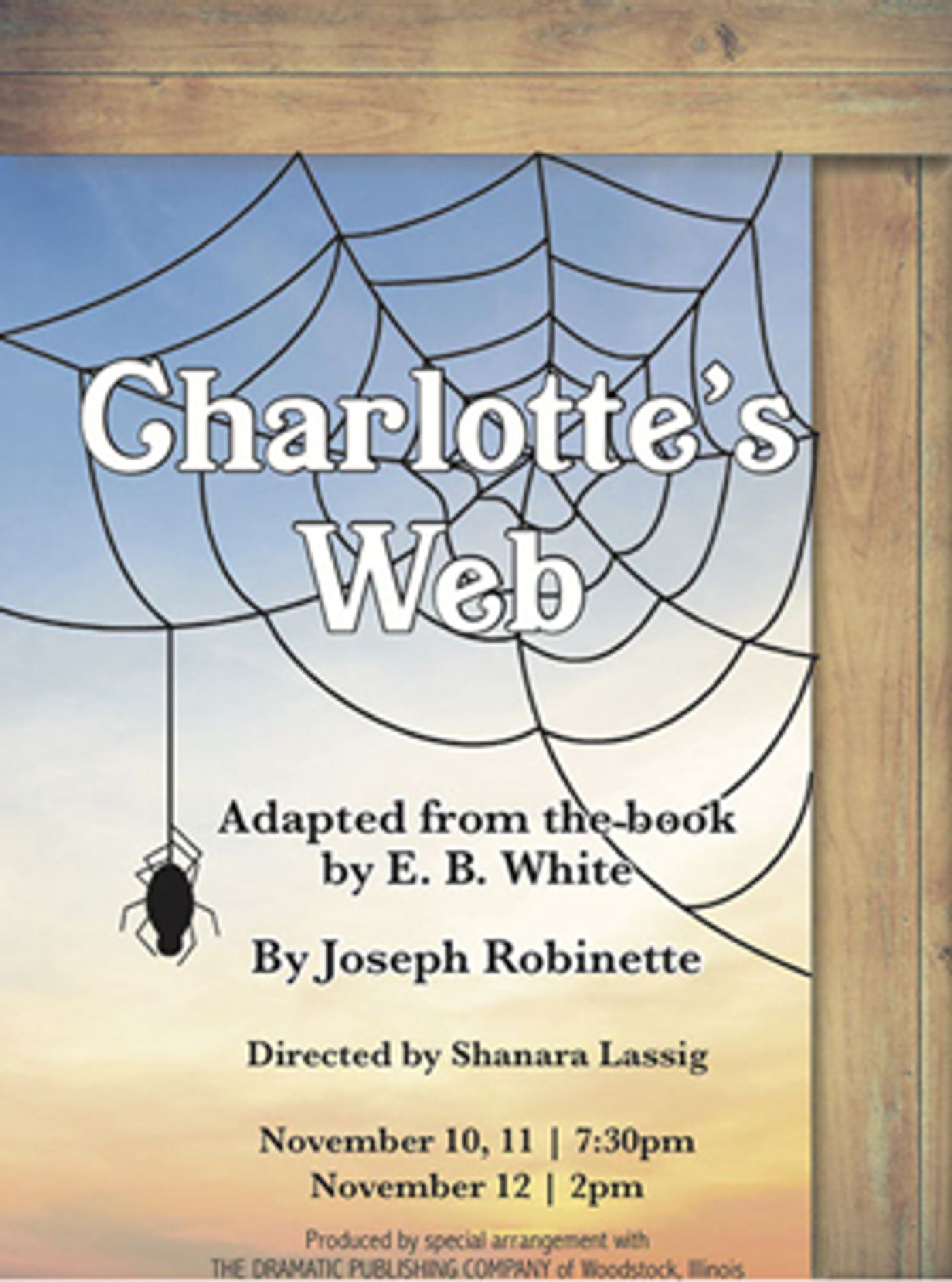 Fargo Moorhead Community Theatre Presents CHARLOTTE'S WEB  Image