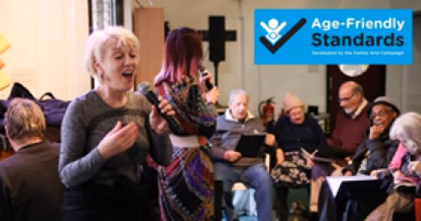 Family Arts Campaign Launch New Age-Friendly Standards Image