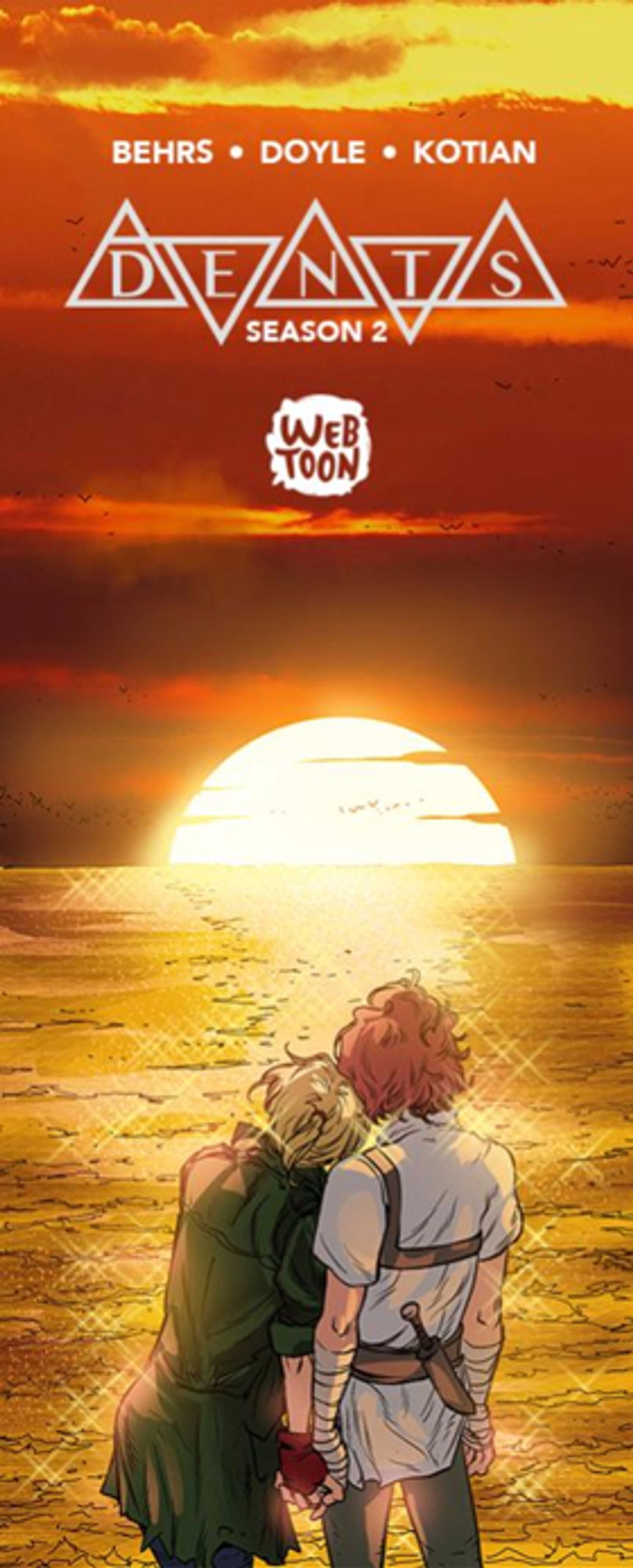 Matt Doyle and Beth Behrs Debut Season 2 of Digital Comic Series DENTS  Image