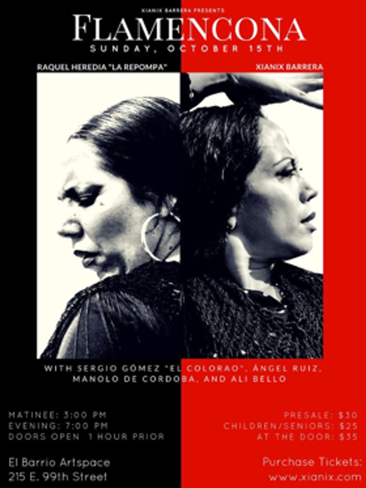 Traditional Flamenco Show FLAMENCONA Comes to Spanish Harlem  Image