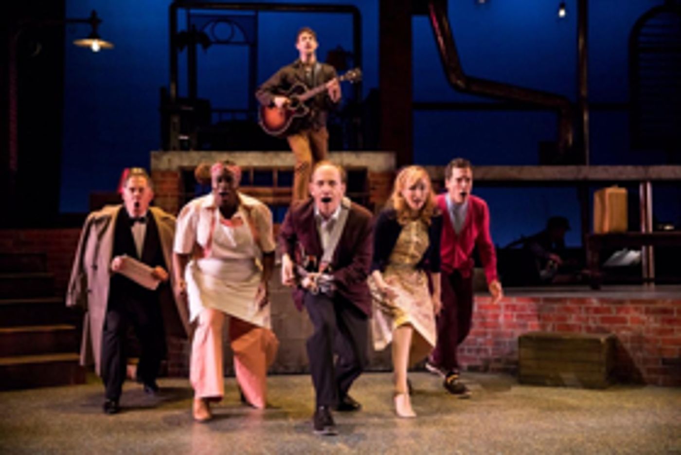 Review: The Jungle Theater's Production of the Off-Broadway Musical FLY BY NIGHT is an Infectious Retro-Folk-Pop-Rock Delight  Image