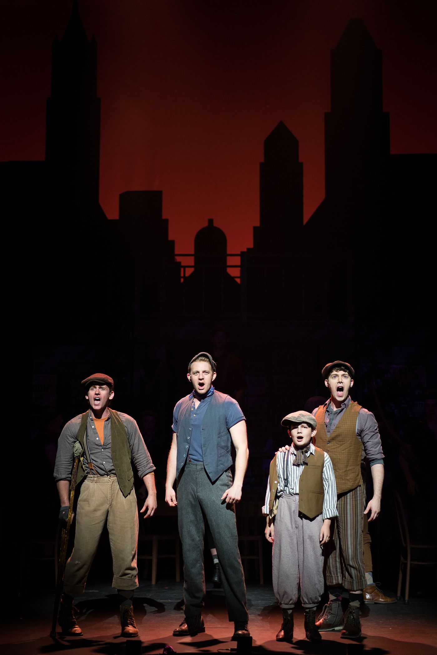 Interview: Matt Farcher, Brian Sutherland, Kate Fahrner, Angela Grovey, Justin Schuman, Blake Stadnik of NEWSIES at The Fulton Theatre  Image