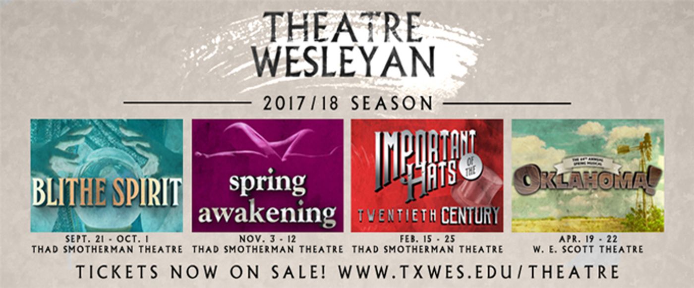 Tickets now on sale for Theatre Wesleyan's 2017/18 season  Image