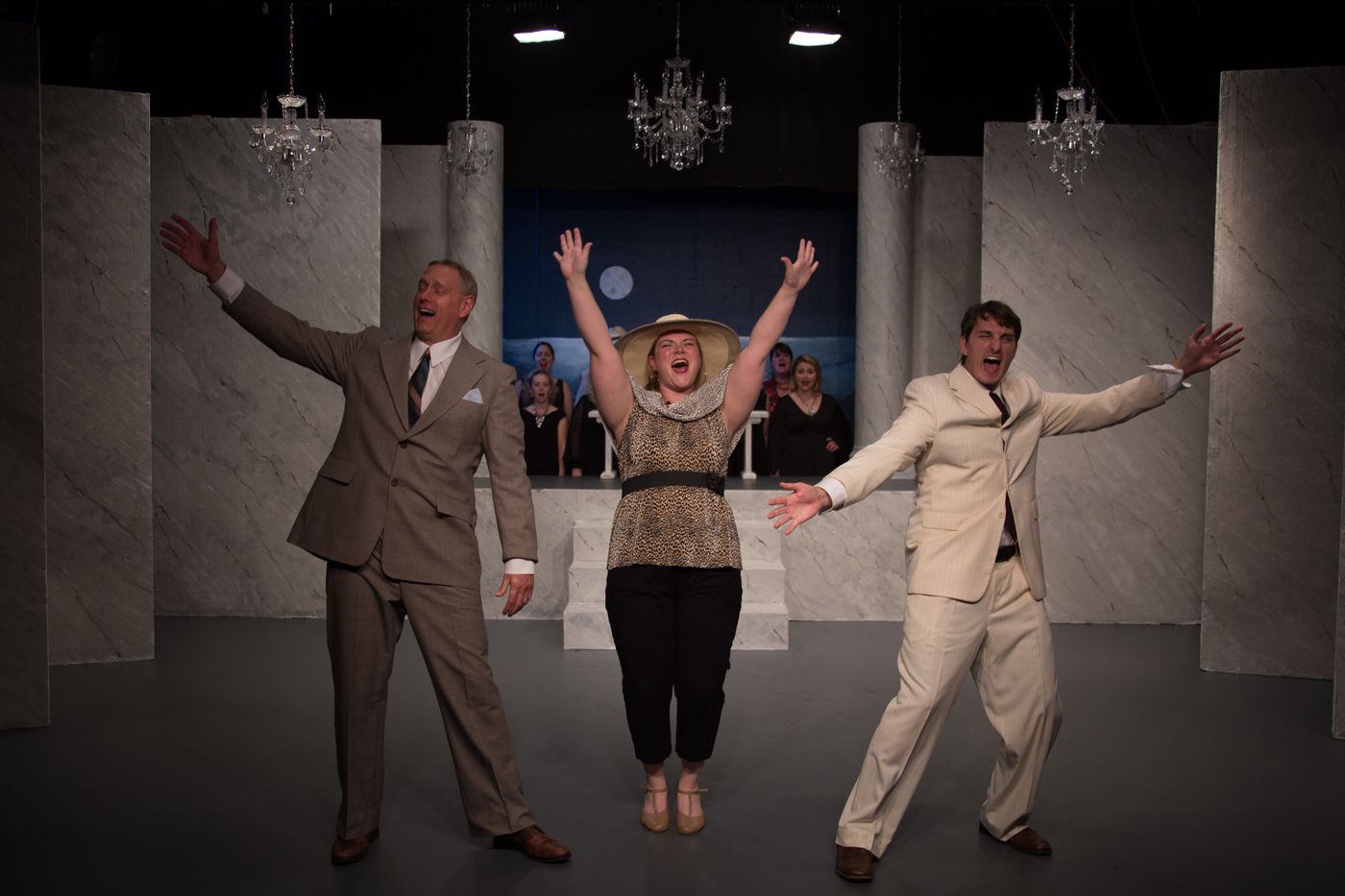 Review: DIRTY ROTTEN SCOUNDRELS at Oyster Mill Playhouse  Image