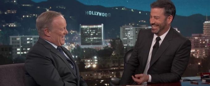 VIDEO: Sean Spicer Talks Inauguration Size, Press Corps & More on JIMMY KIMMEL Video
