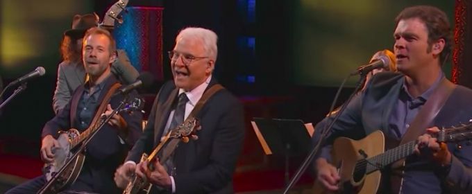 VIDEO: Steve Martin Talks Broadway's METEOR SHOWER; Performs New Song on LATE SHOW Video