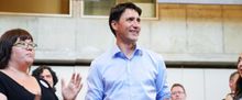 Flash: Canadian Prime Minister Justin Trudeau Goes Behind the Scenes at Stratford Fes