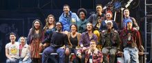 Lyndie Moe as Maureen in RENT on Tour