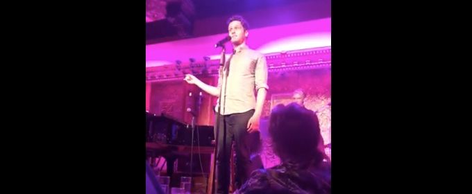 VIDEO: Jonathan Groff Sings Stellar Sondheim/Britney Spears Mashup at Feinstein's/54… Video