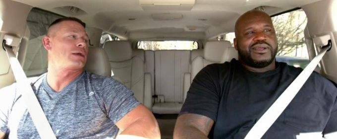 VIDEO: Shaq & John Cena, Michael Strahan & Jeff Gordon on Tonight's CARPOOL KARAOKE Video