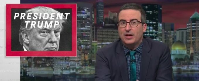 VIDEO: John Oliver Talks Trump Travel Ban & More on LAST WEEK TONIGHT Video