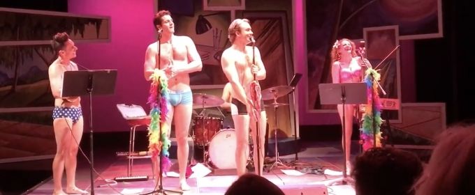 VIDEO: BEAUTY AND THE BEAST's James Snyder and Peter Saide Bare All with The Skivvies Video