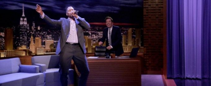 VIDEO: Michael Strahan Performs New Edition's 'Can You Stand the Rain' on TONIGHT… Video