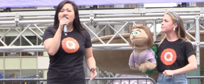 TV: The Puppets (and People) of AVENUE Q Feel the Ruv at Bryant Park! Video