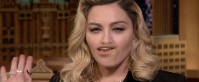 VIDEO: Madonna Does Kim Kardashian Impression in TONIGHT SHOW Lip Flip Video