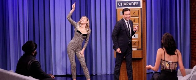 VIDEO: Gal Gadot & Miley Cyrus Battle It Out in Competitive Game of Charades Video