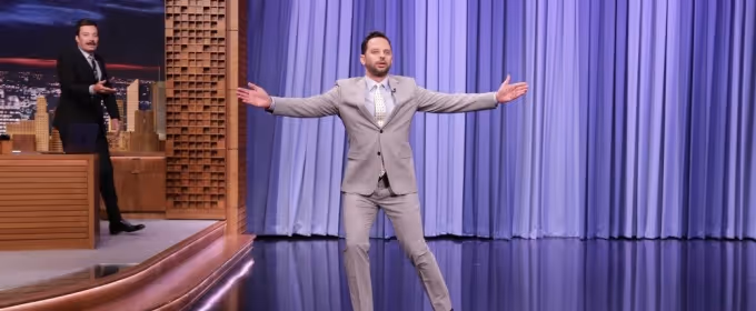 VIDEO: OH, HELLO's Nick Kroll 'Kroller-Skates' Onto TONIGHT SHOW Stage Video