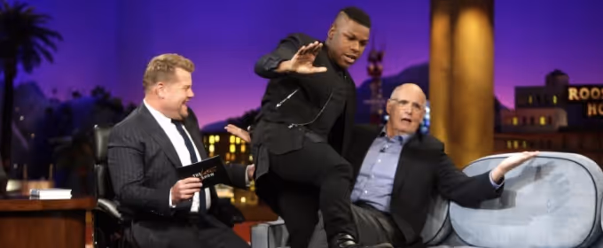 VIDEO: Jeffrey Tambor & John Boyega's Most-Embarrassing Work Revealed on LATE LATE… Video