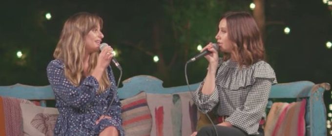 VIDEO: Lea Michele & Ashley Tisdale Cover Robyn's 'Dancing On My Own' Video