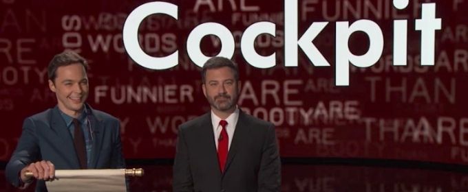 VIDEO: Jimmy Kimmel & Jim Parsons Present the Funniest Words Video