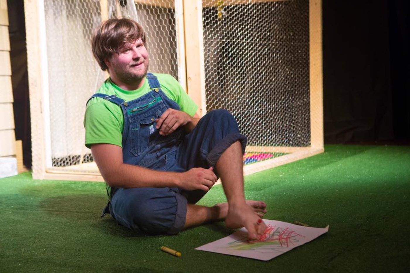 Review:  The Dark Comedy TREVOR is not Monkeying Around at Theatre Downtown  Image