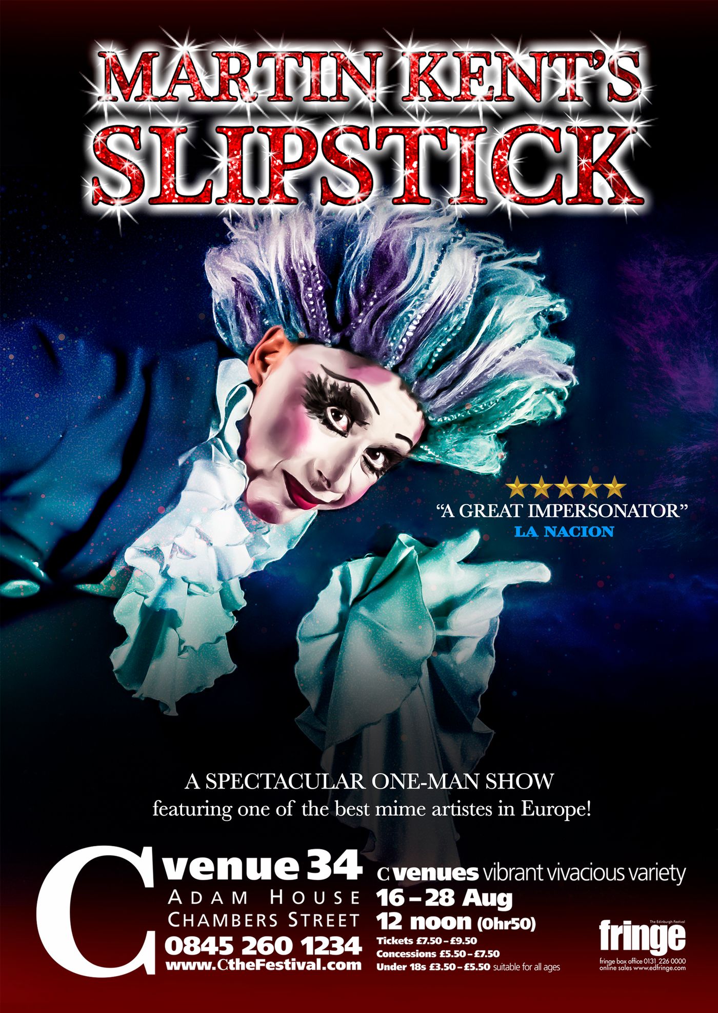 Martin Kent's SLIPSTICK Comes to C Venue  Image