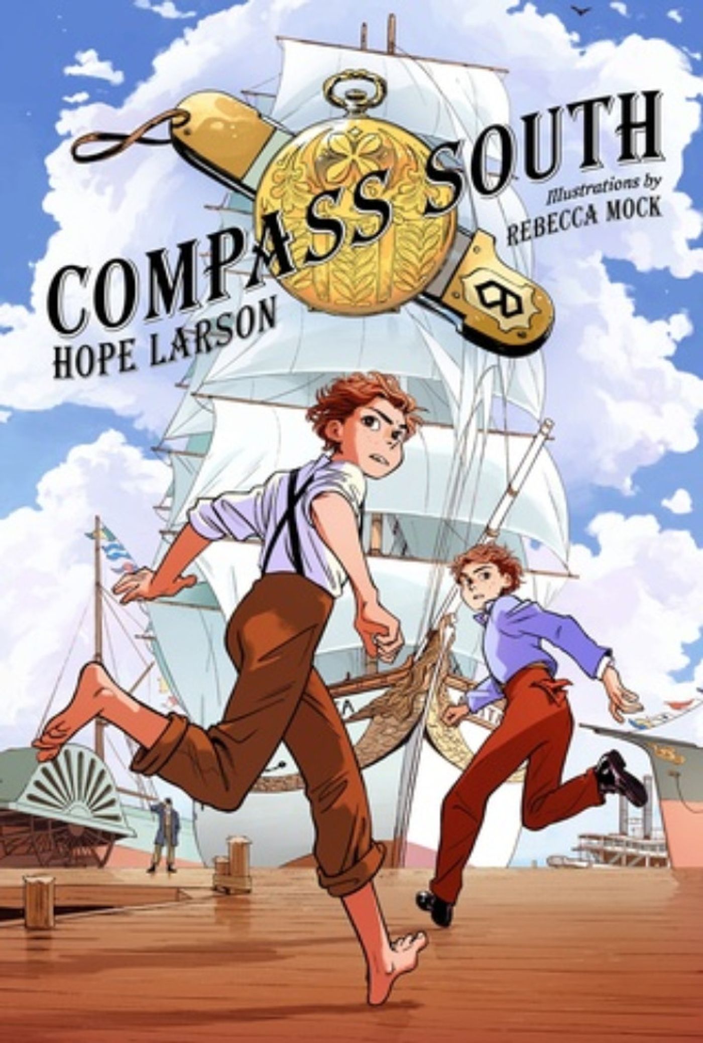 Review: COMPASS SOUTH by Hope Larson  Image