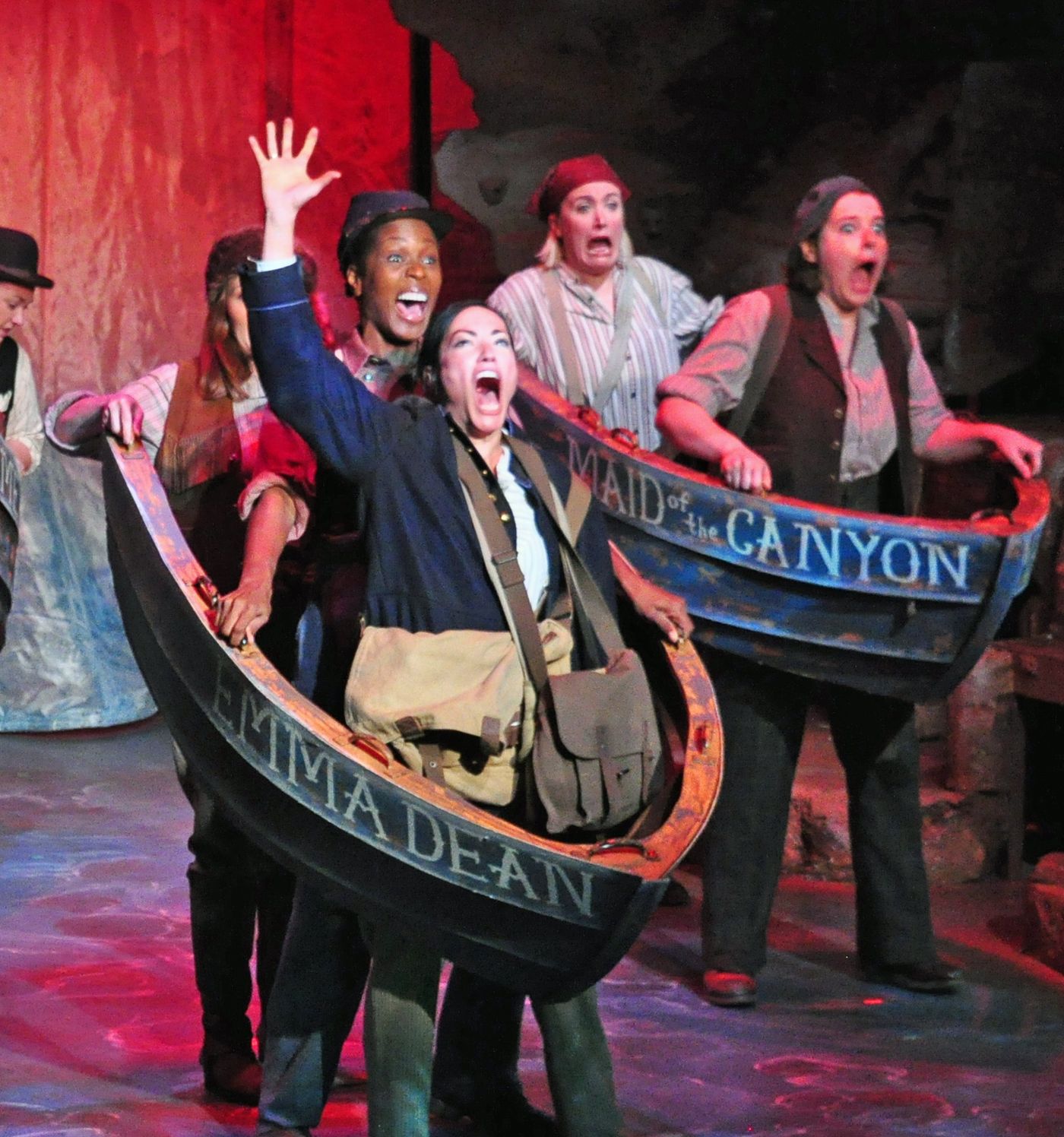 Review: MEN ON BOATS at Unicorn Theatre  Image