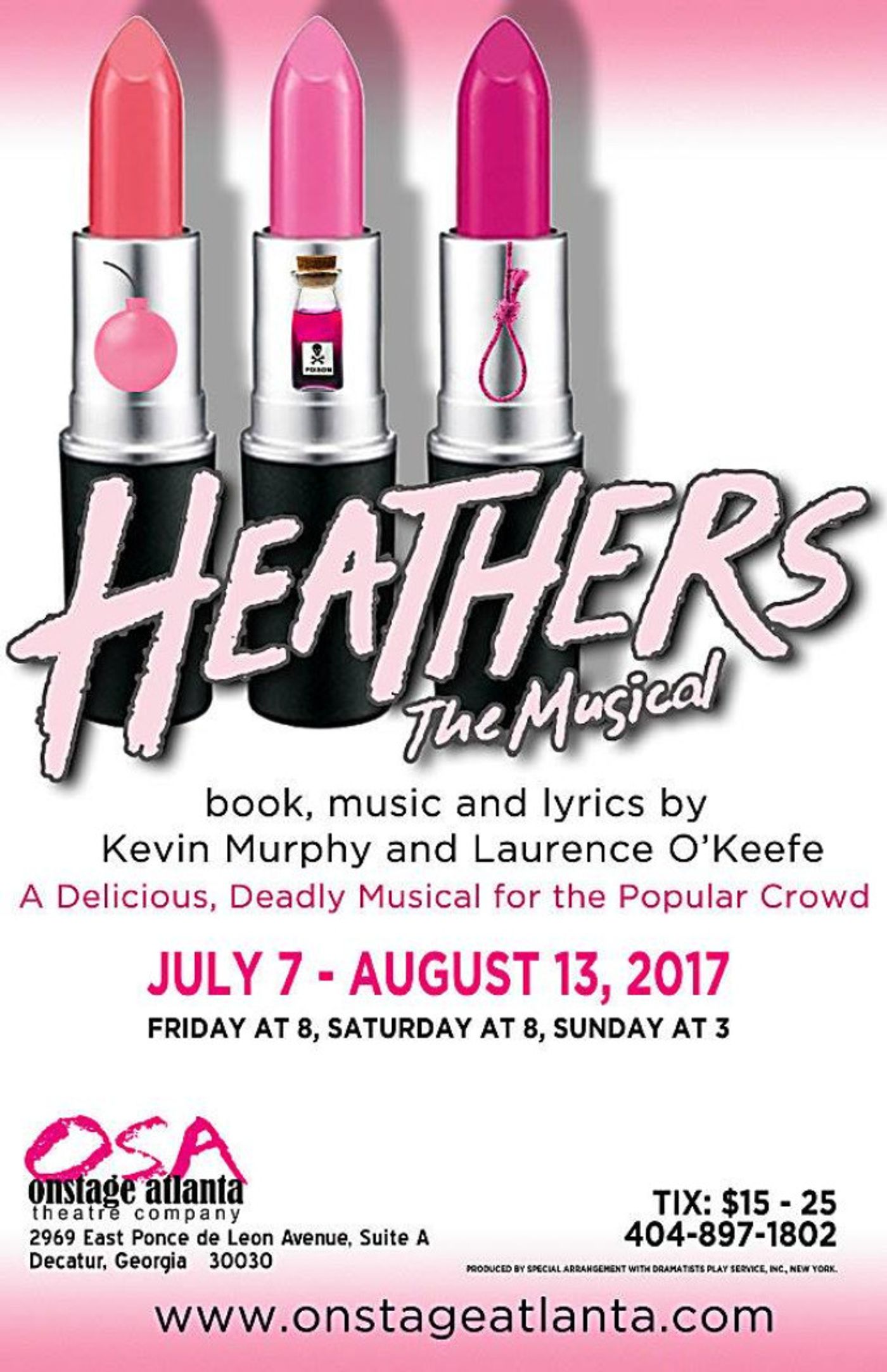 Review: HEATHERS THE MUSICAL at OnStage Atlanta  Image