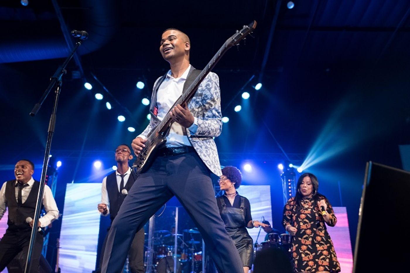 Jonathan Rubain's I'M IN LOVE WITH A GUITARIST Returns to the Baxter for a Limited Season in August Image
