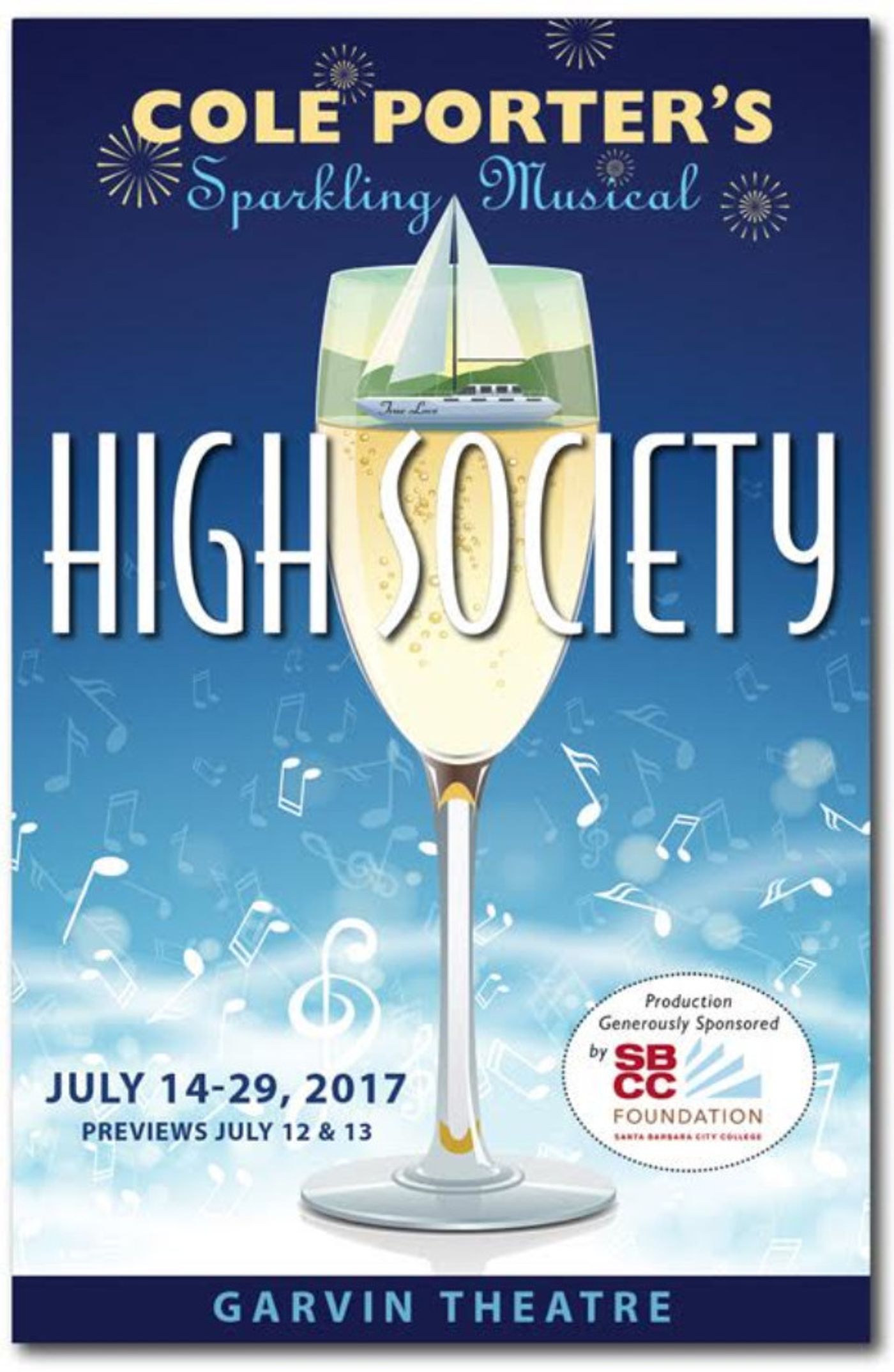 Review: HIGH SOCIETY at SBCC Theatre Group  Image