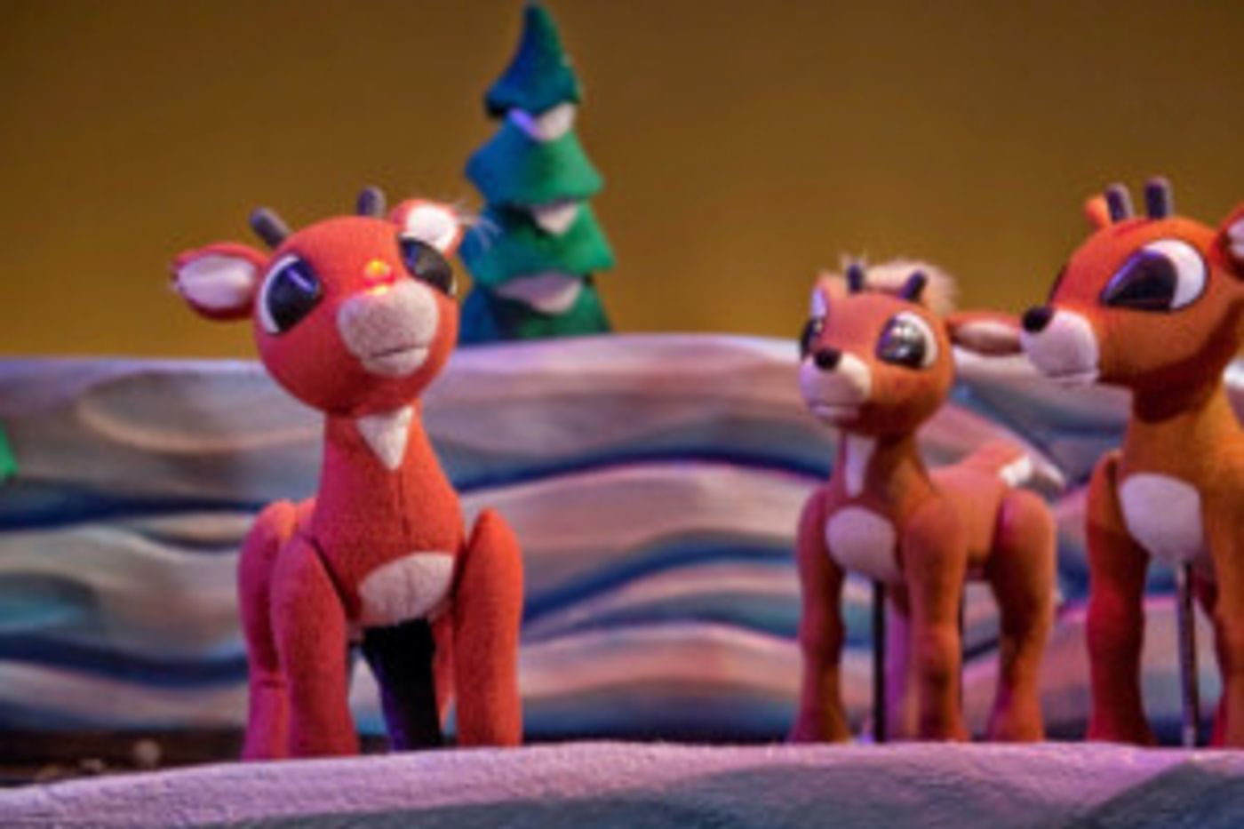 Santa's Sleigh Brings Rudolph for an Extended Stay at the Center for Puppetry Arts  Image