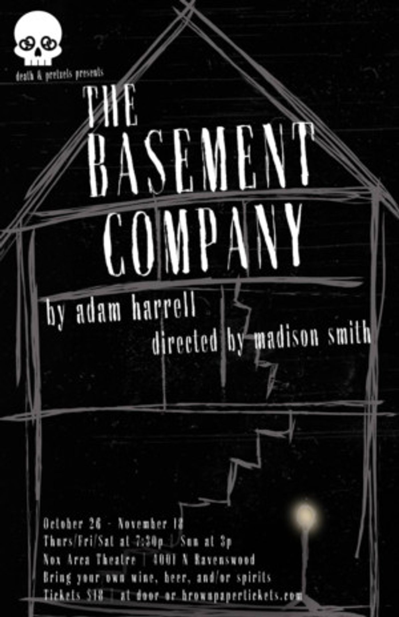 Death & Pretzels to Present THE BASEMENT COMPANY This Fall  Image