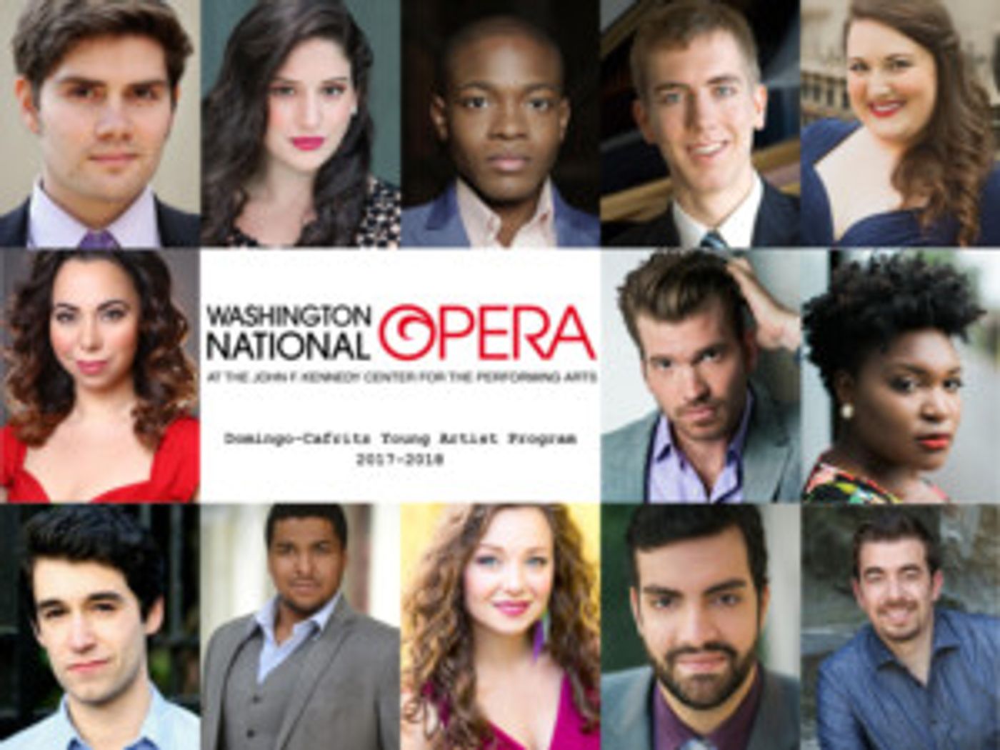 Washington National Opera Announces 2017-18 Domingo-Cafritz Young Artists  Image