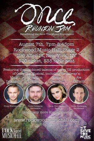 Tony Winner Steve Kazee Joins ONCE 'Reunion Jam' to Benefit VH1's Save The Music Foundation  Image