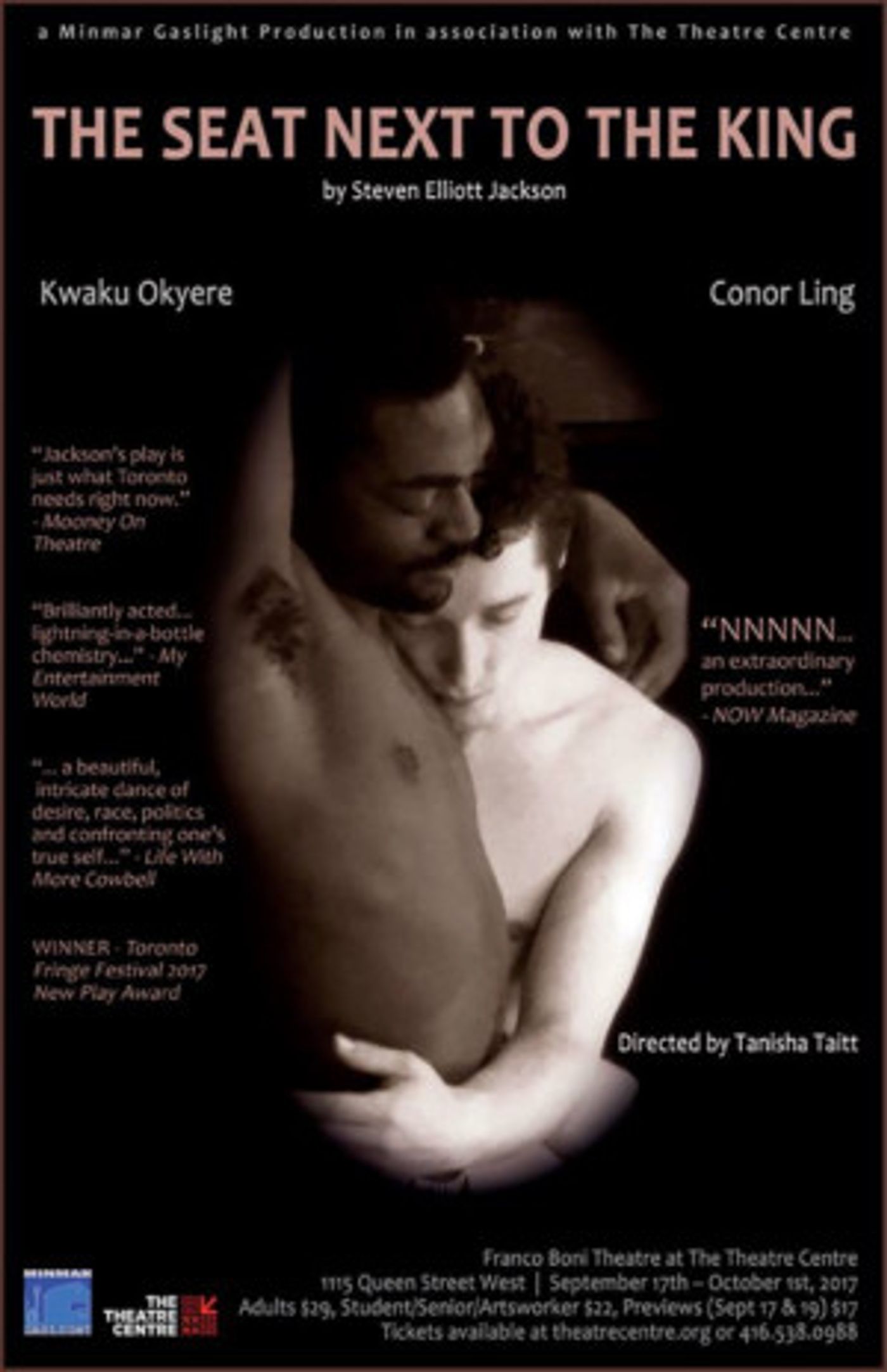 Fringe Festival Smash THE SEAT NEXT TO THE KING Returns To The Theatre Centre Image
