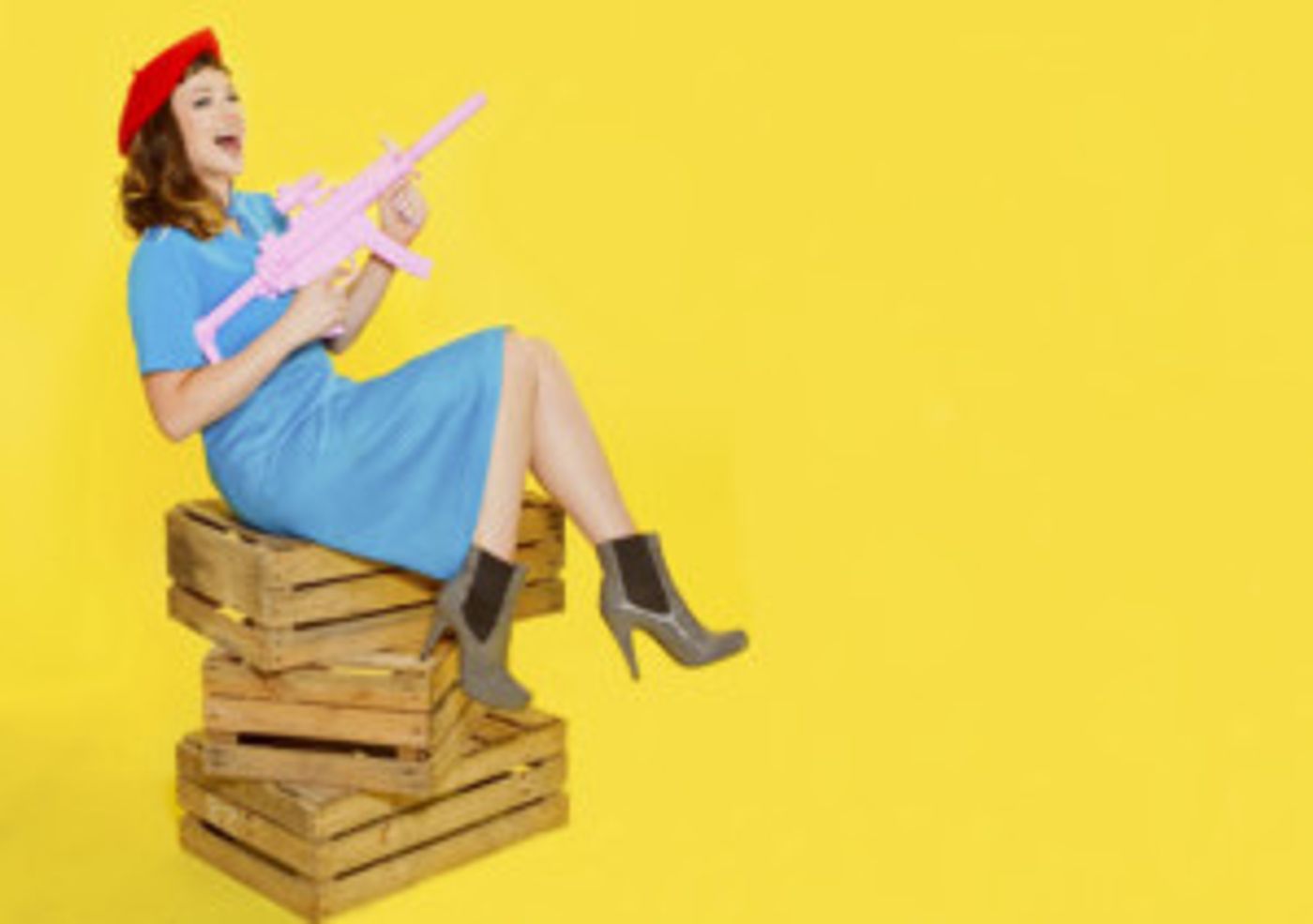 Artist/Researcher Louise Orwin introduces A GIRL & A GUN at Edinburgh Fringe  Image