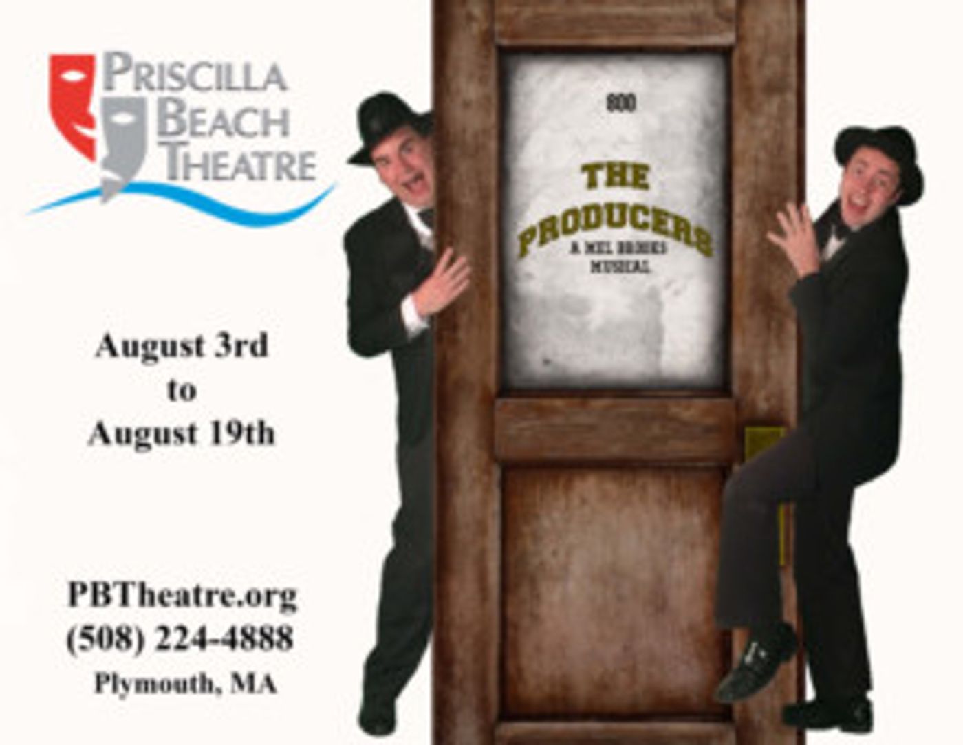 THE PRODUCERS at Priscilla Beach Theatre in August  Image