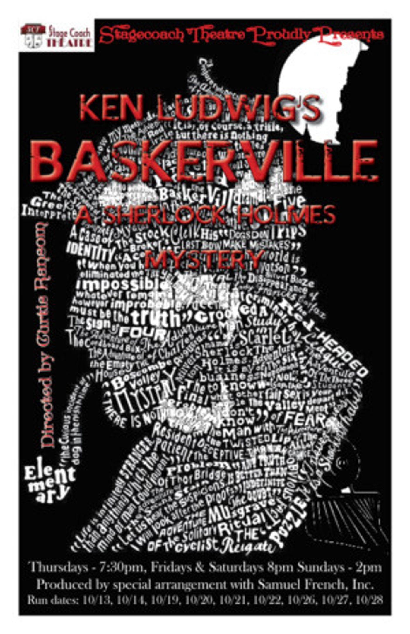 BASKERVILLE- A Sherlock Holmes Mystery Comes to Stage Coach Theatre  Image