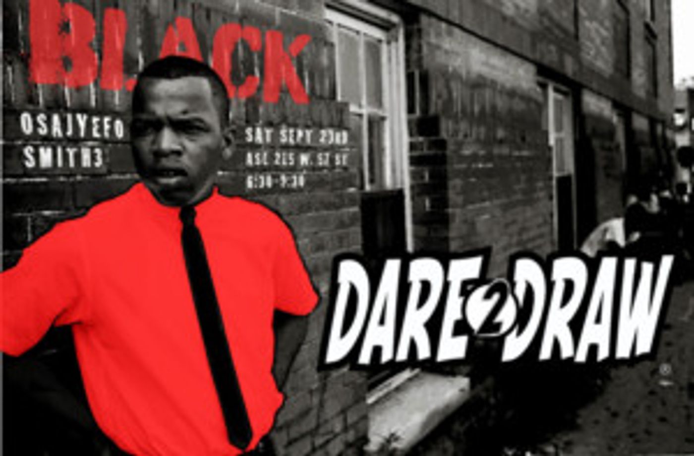 Dare2Draw & The Art Students League of NY Present BLACK with Kwanza Osajyefo and Tim Smith 3  Image