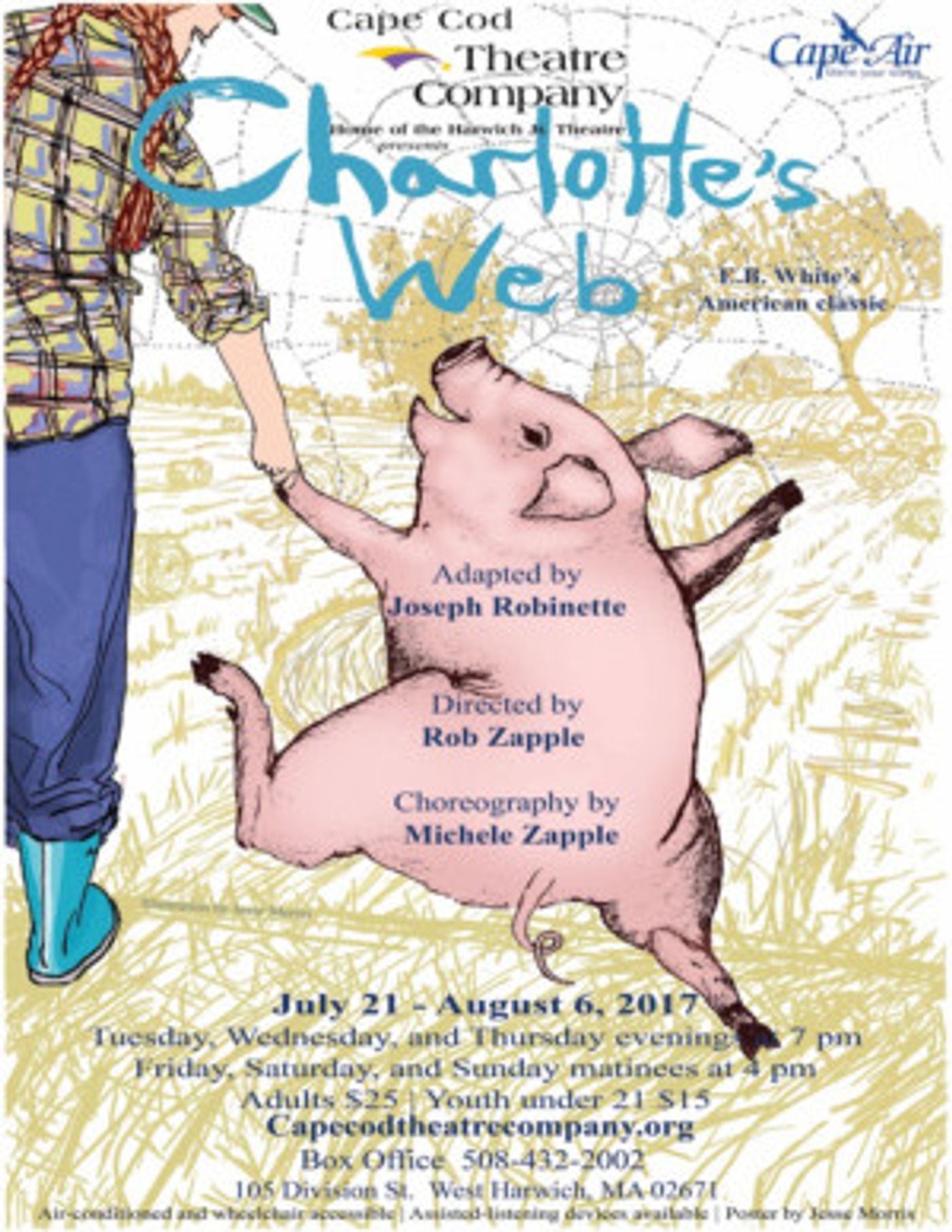Cape Cod Theatre Company to Spin a Tale with CHARLOTTE'S WEB  Image