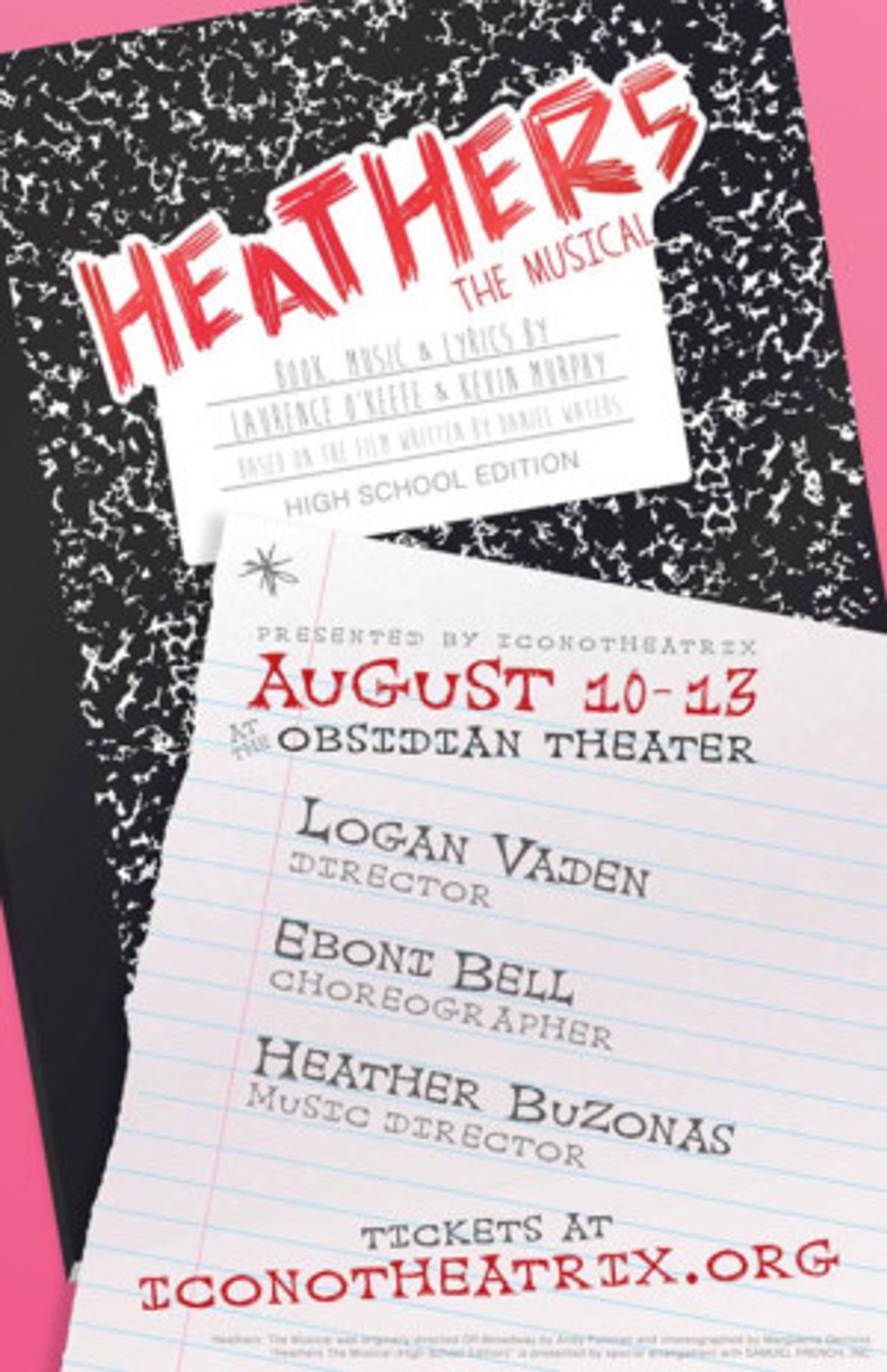 Iconotheatrix to Put on 'So Very...' Production of HEATHERS THE MUSICAL  Image