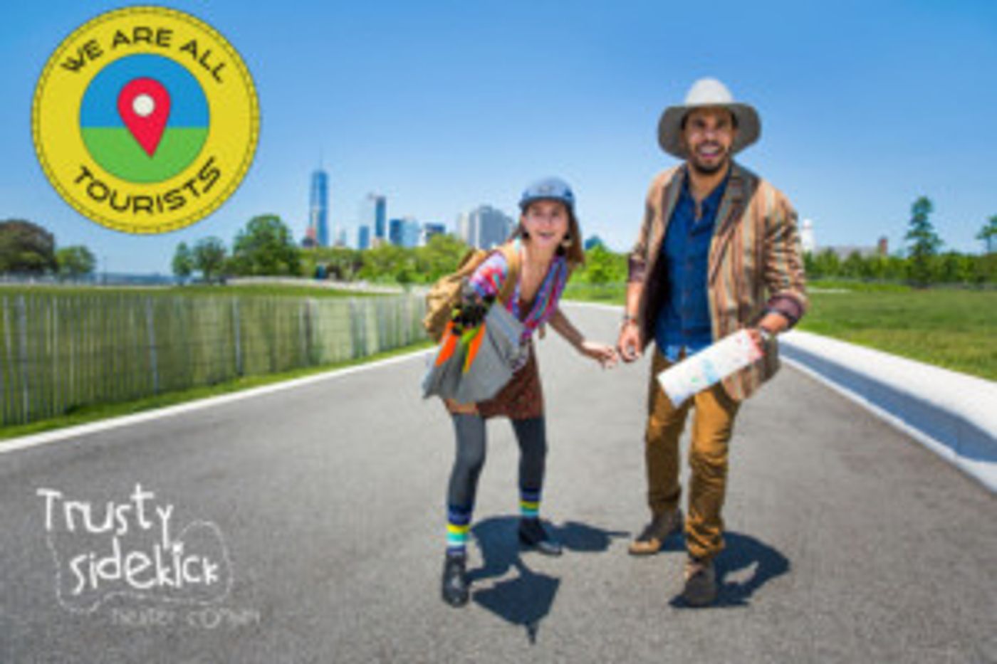 Trusty Sidekick Theater Company Presents WE ARE ALL TOURISTS  Image