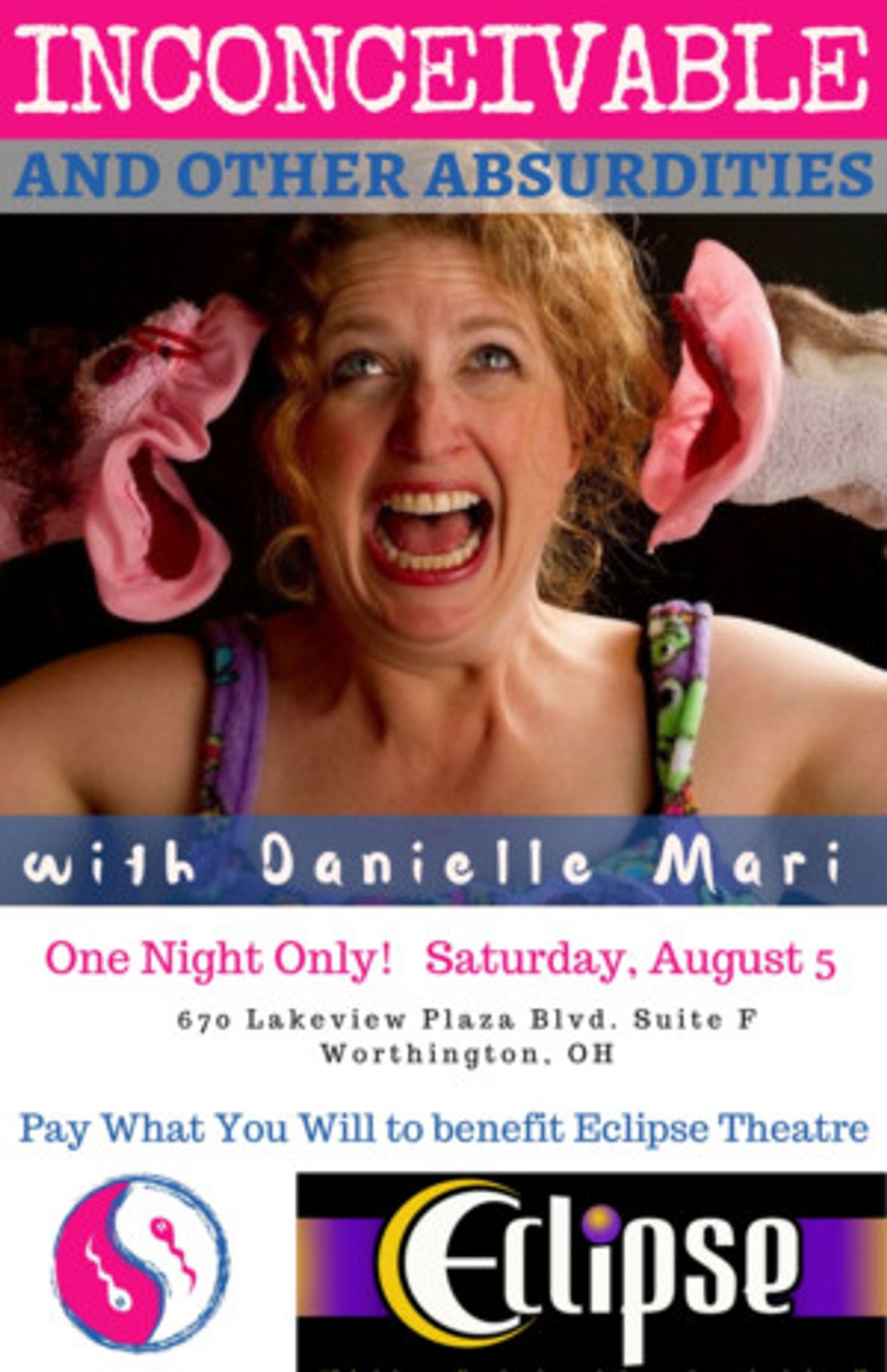 Local Performance Artist Presents Bawdy Solo Performance About Infertility At Eclipse Theatre  Image