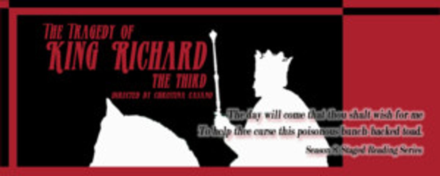 Stone Soup Shakespeare Opens 8th Season with Staged Reading of THE TRAGEDY OF RICHARD III  Image